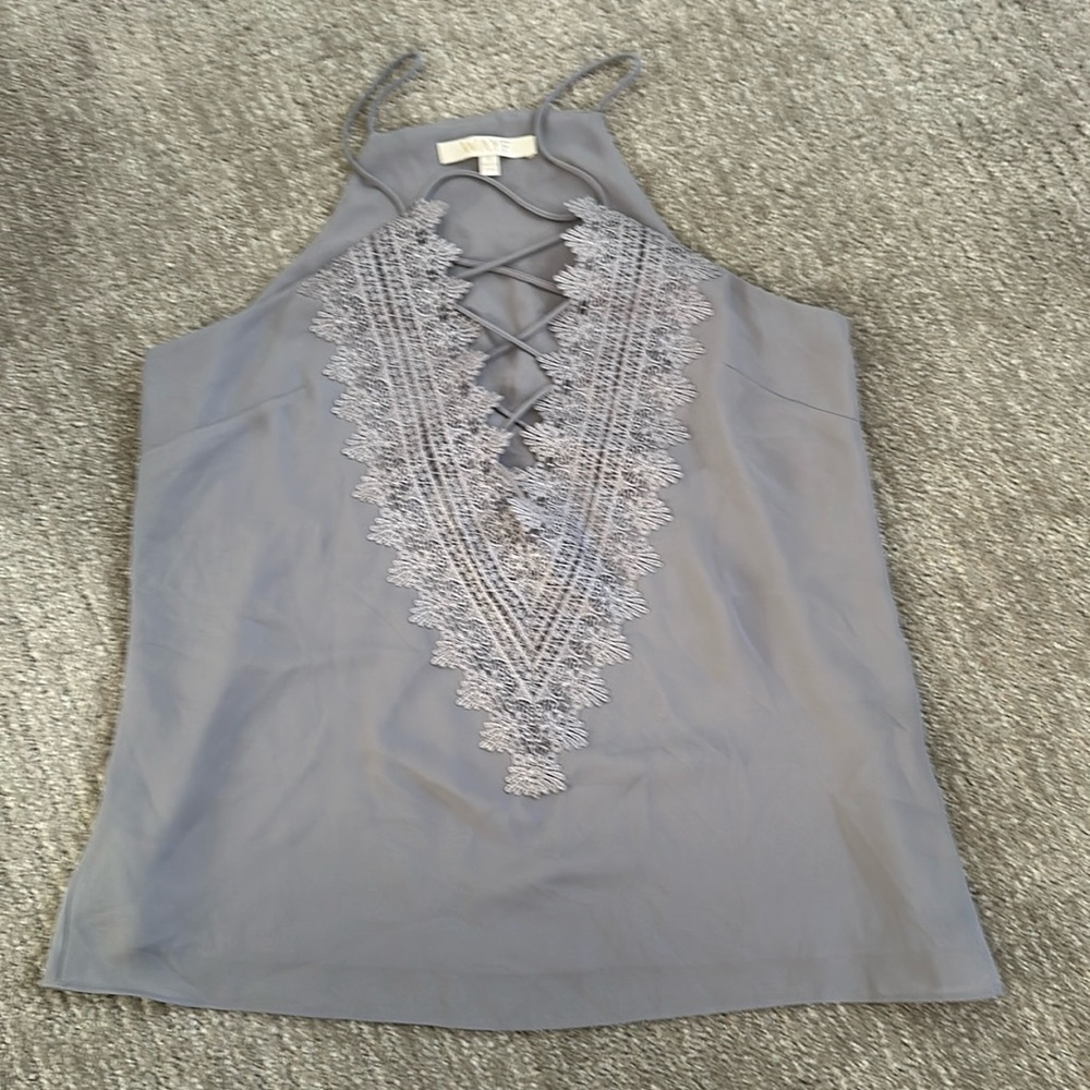 Beautiful lace up tank by Wayf.